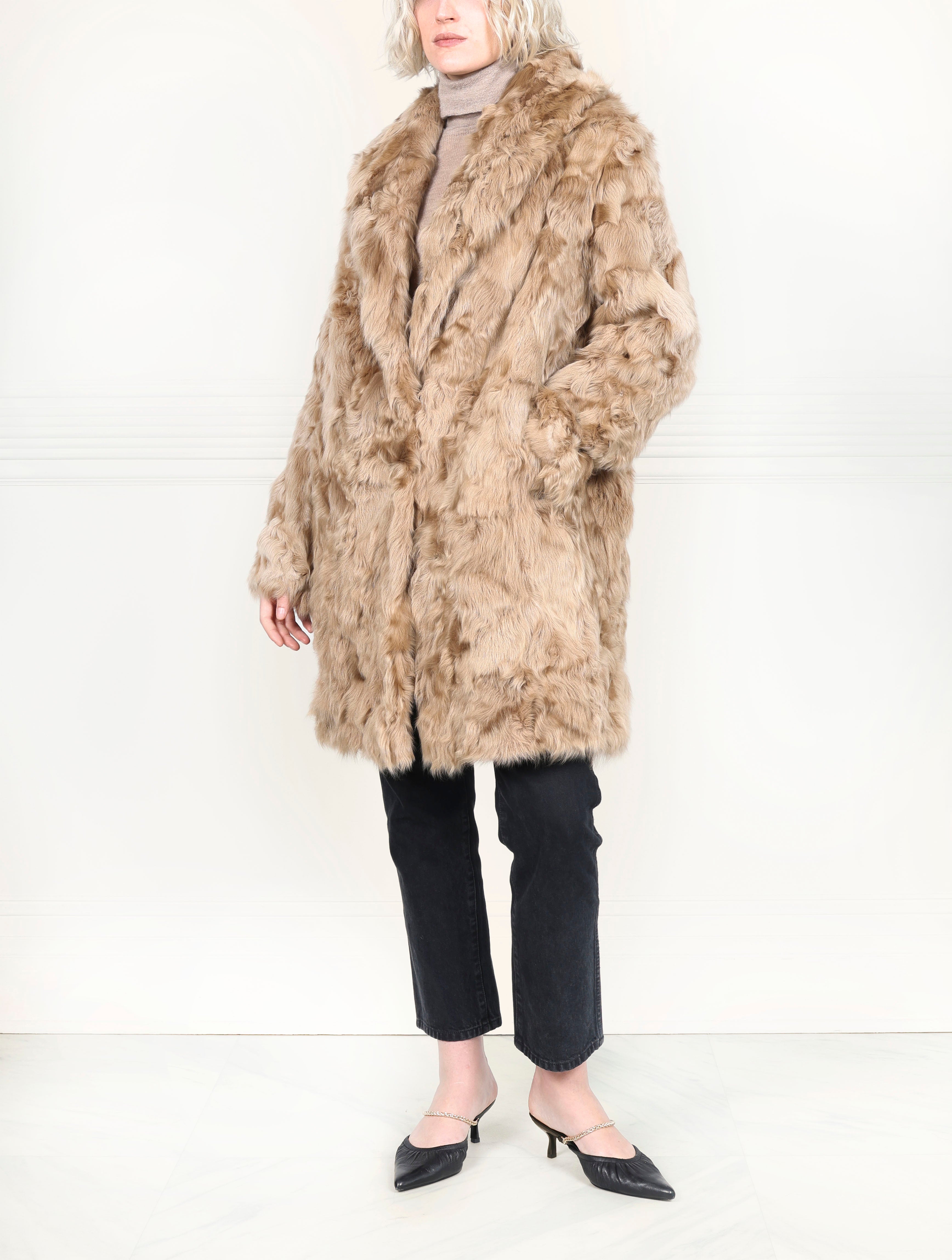 The Remedy Upcycled Shearling Coat