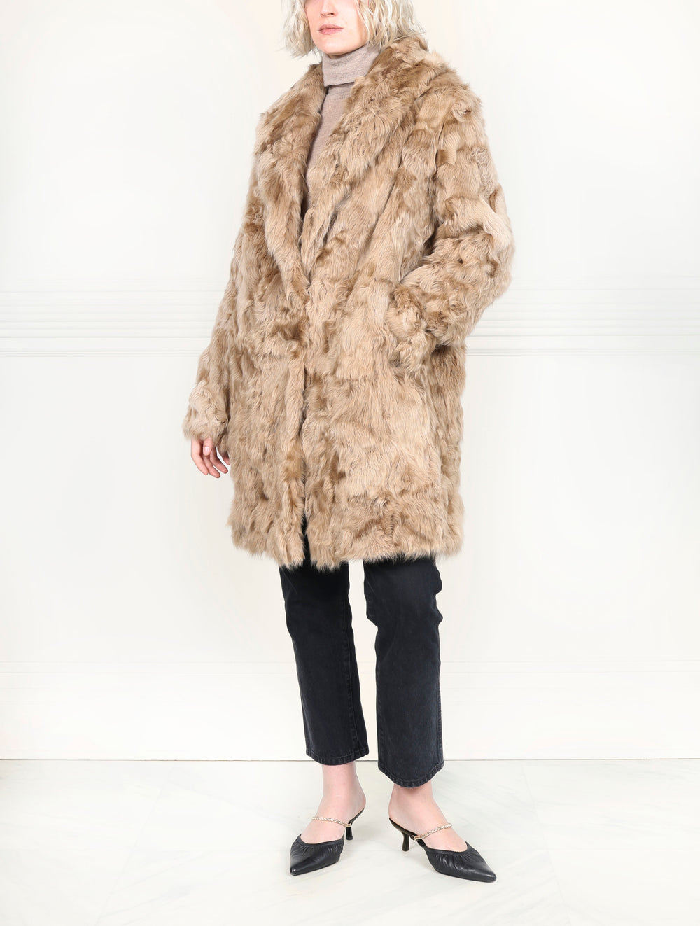The Remedy Upcycled Shearling Coat