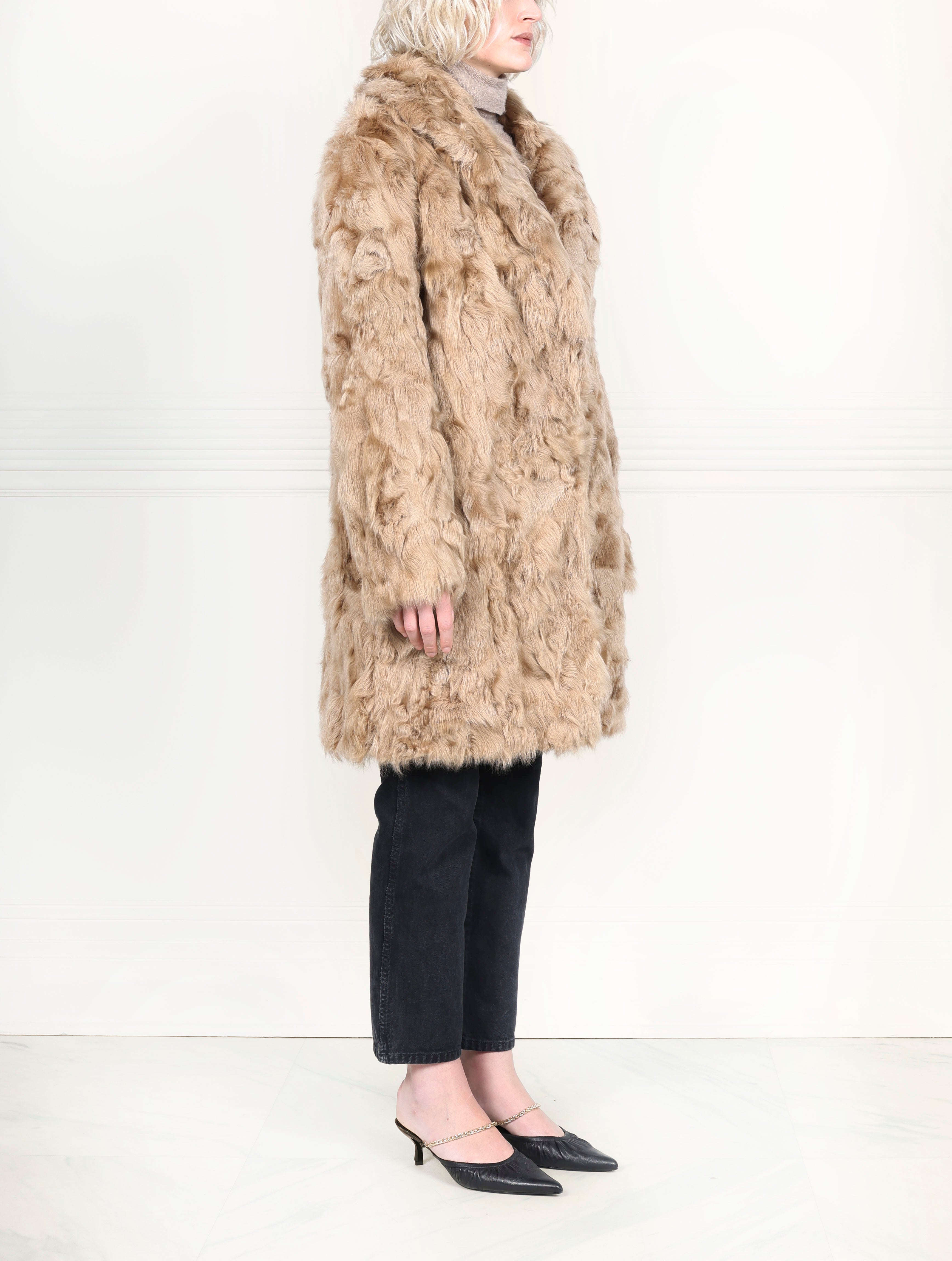 The Remedy Upcycled Shearling Coat