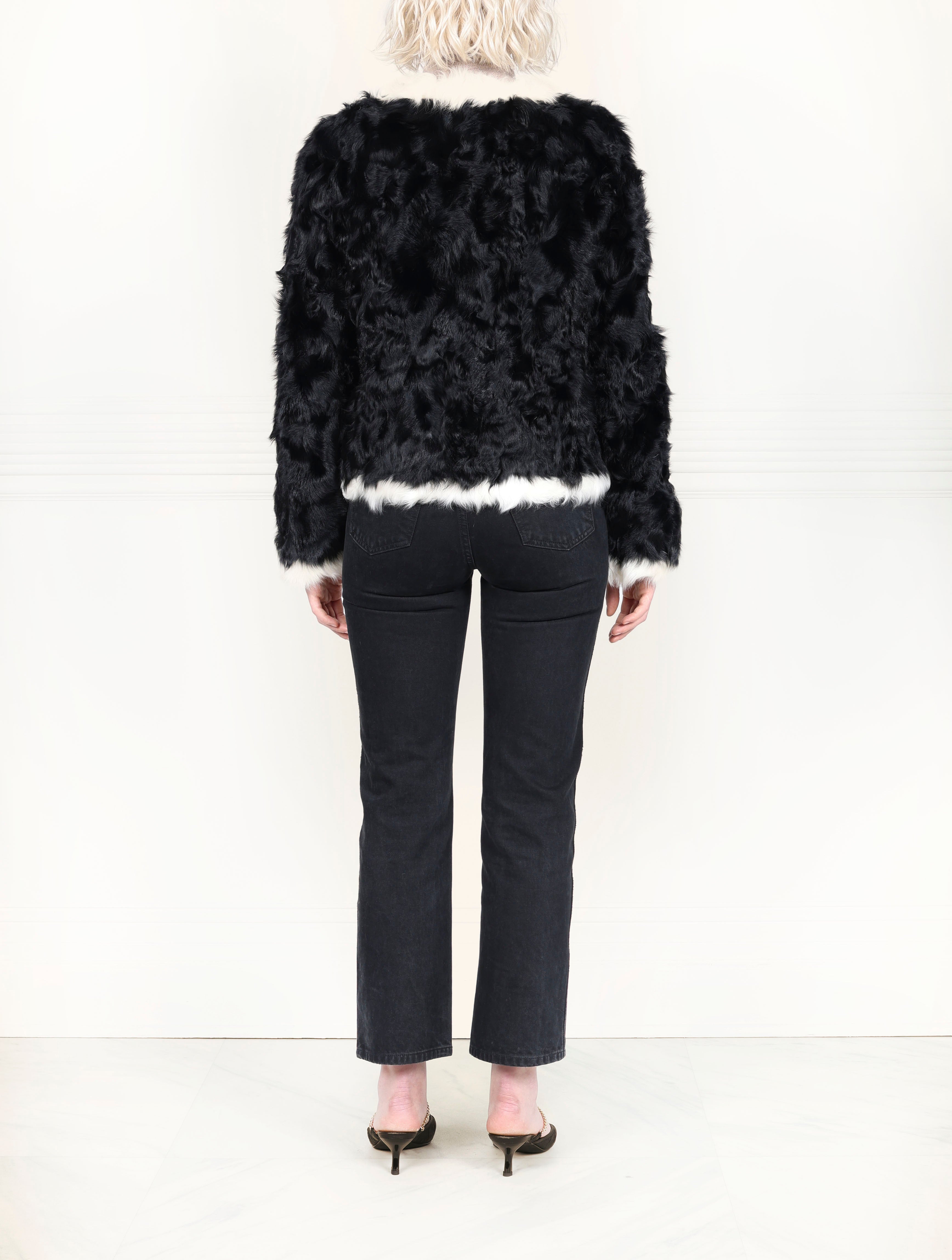 The Coco Upcycled Shearling Jacket