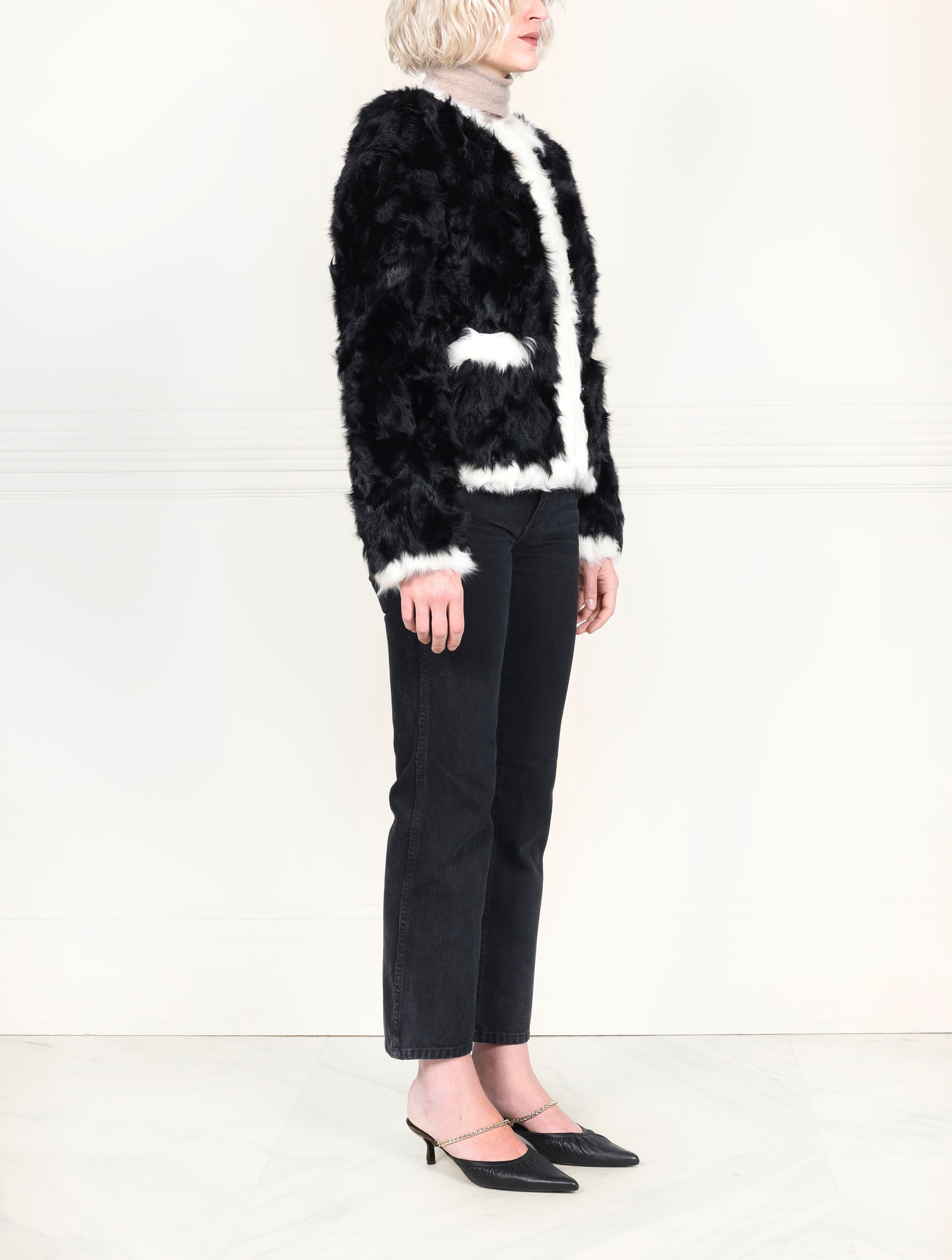 The Coco Upcycled Shearling Jacket