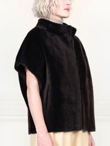 Shearling Cocoon Vest
