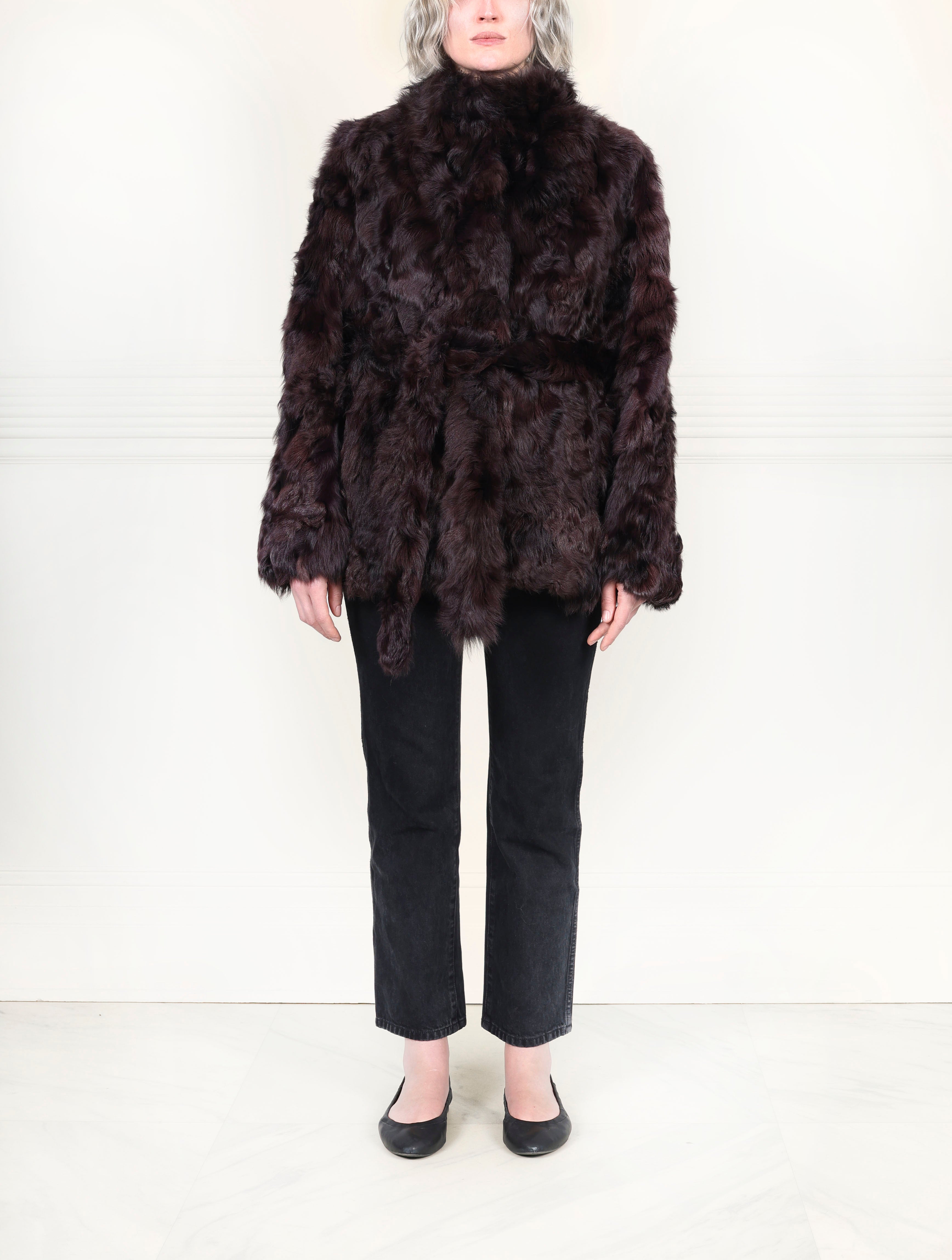 The Taylor Upcycled Shearling Jacket