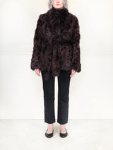 The Taylor Upcycled Shearling Jacket