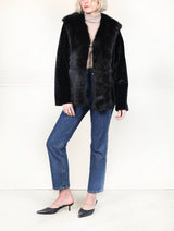 The Alessia Shearling Jacket with Toscana Shearling Tuxedo