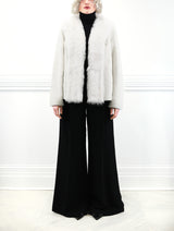 The Alessia Shearling Jacket with Toscana Shearling Tuxedo
