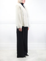 The Alessia Shearling Jacket with Toscana Shearling Tuxedo