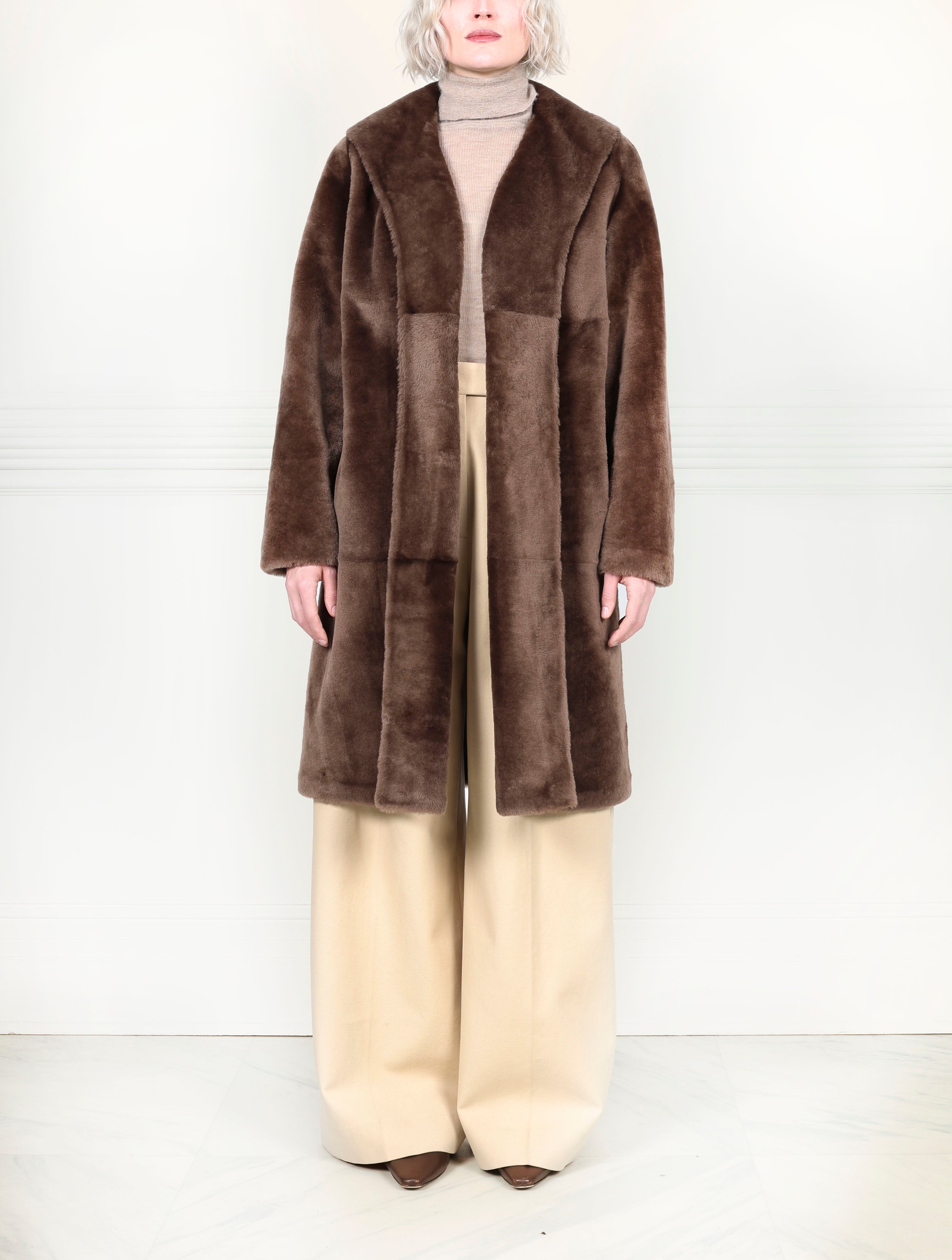 The Alessia Shearling Coat