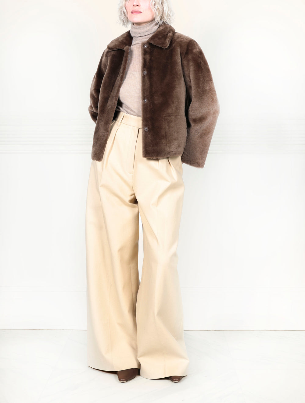 The Karina Shearling Jacket