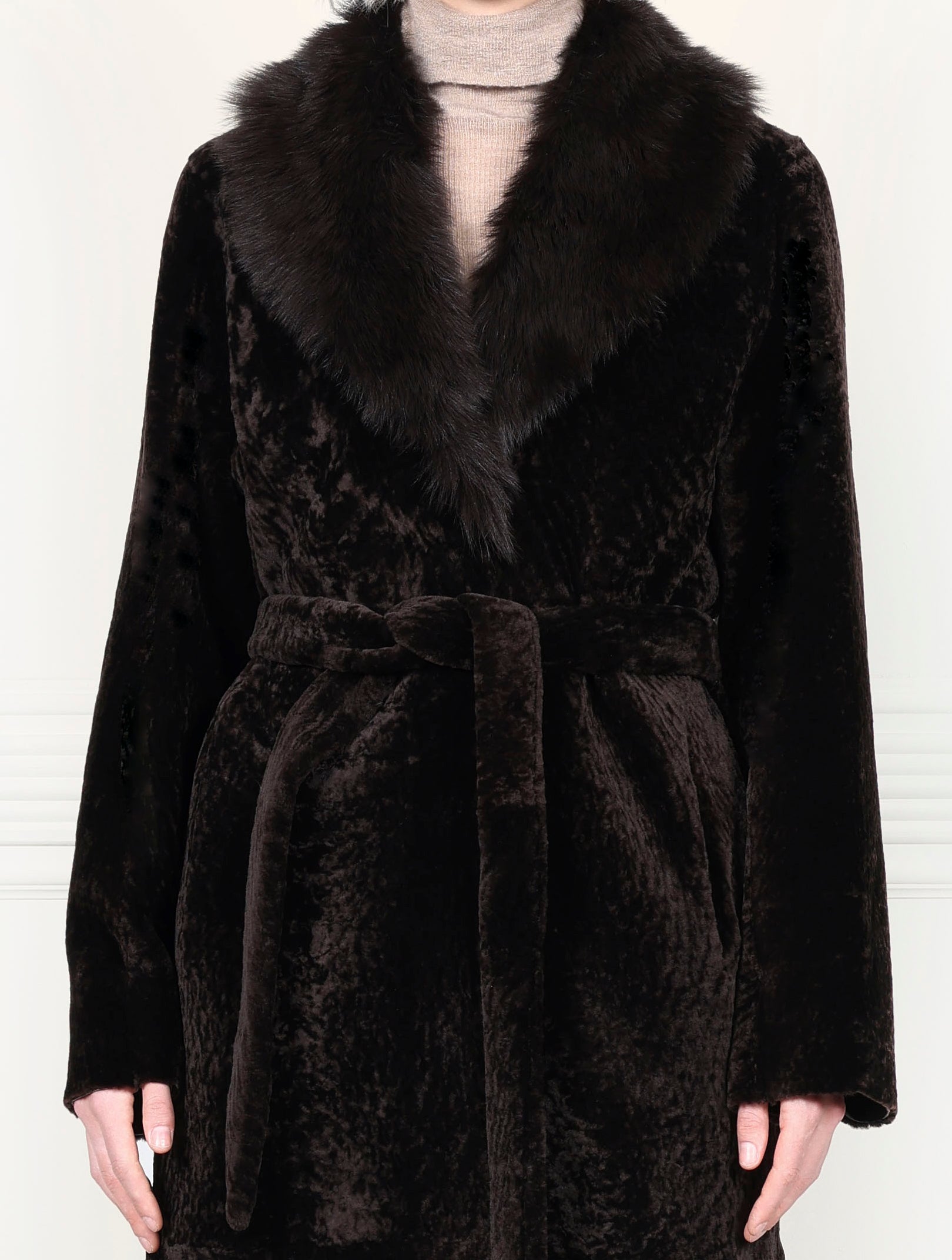 The Solene Shearling Coat