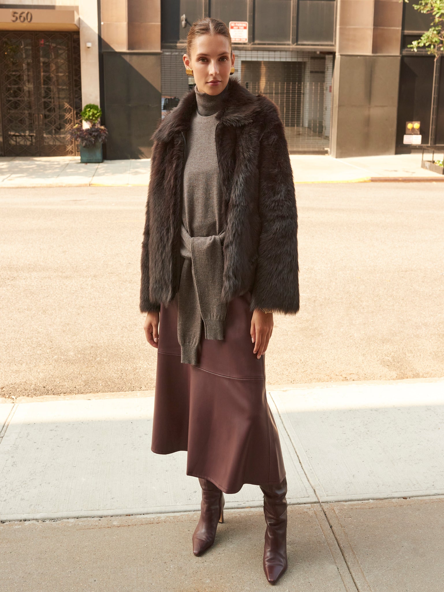 The Makenna Shearling Jacket