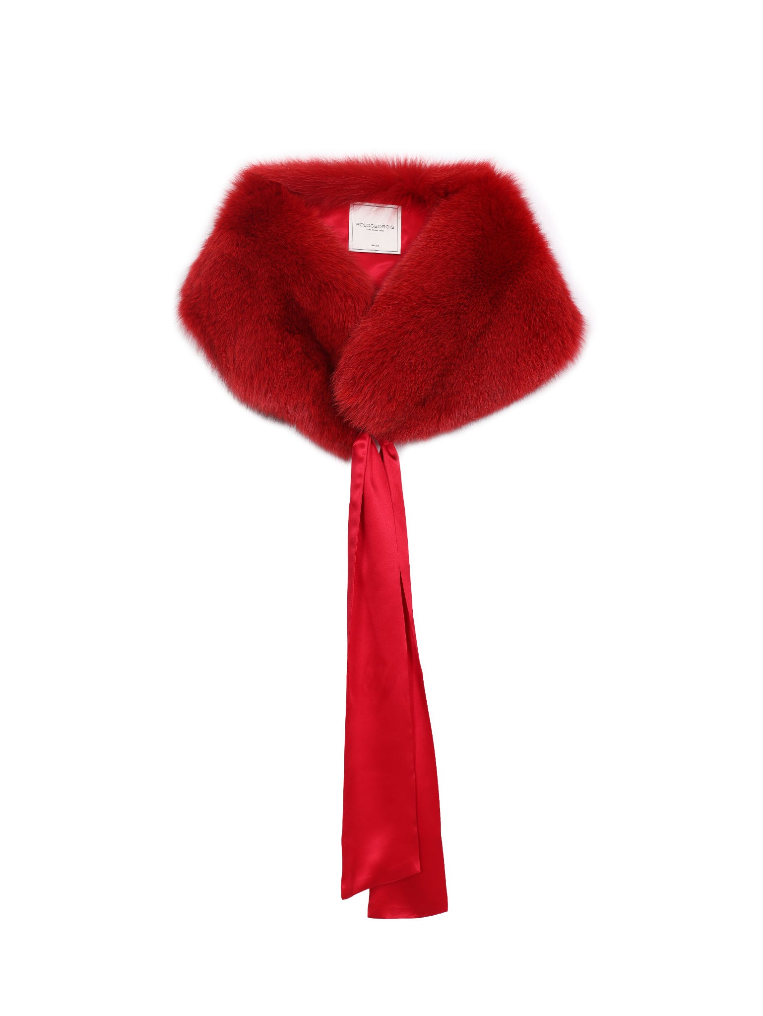 The Bow Fox Fur Stole