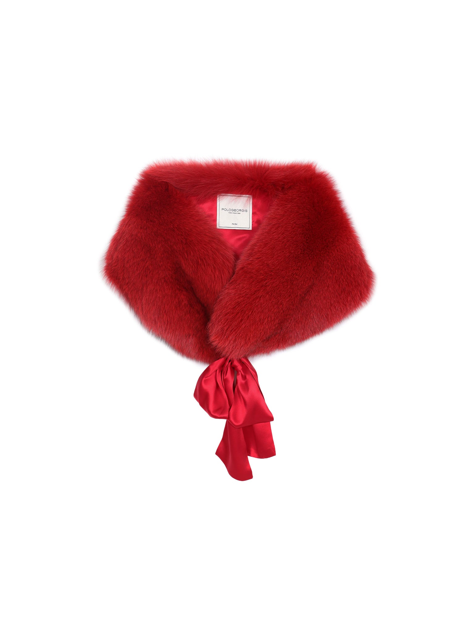 The Bow Fox Fur Stole