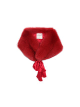 The Bow Fox Fur Stole