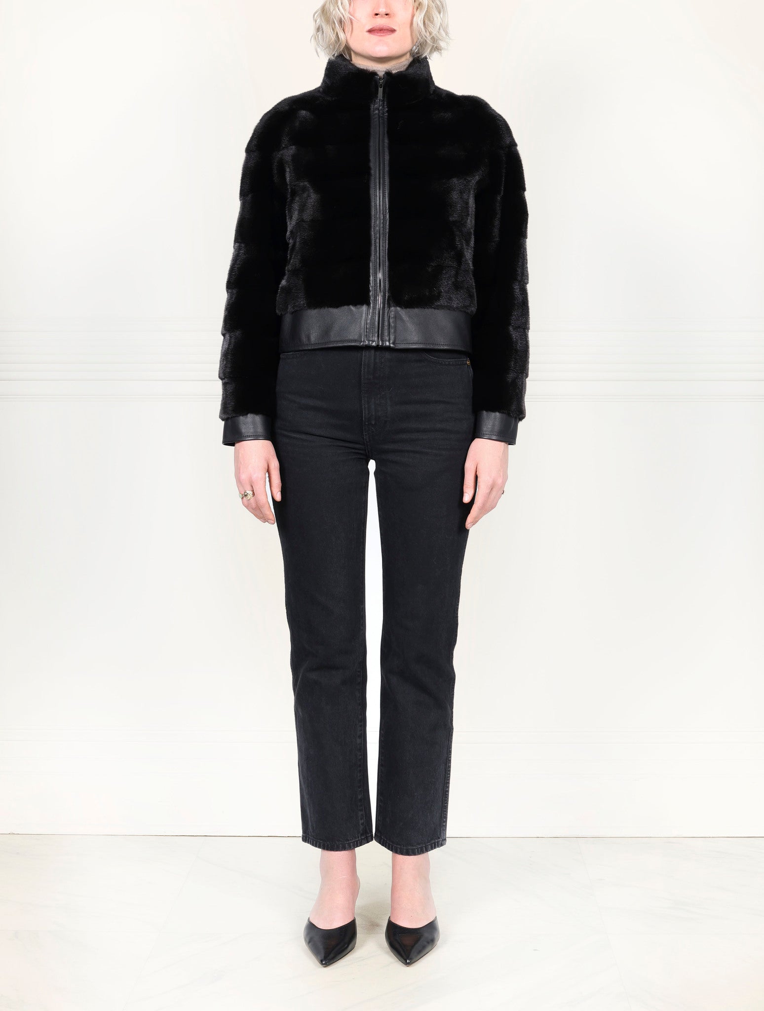 The Colette Mink Fur Jacket