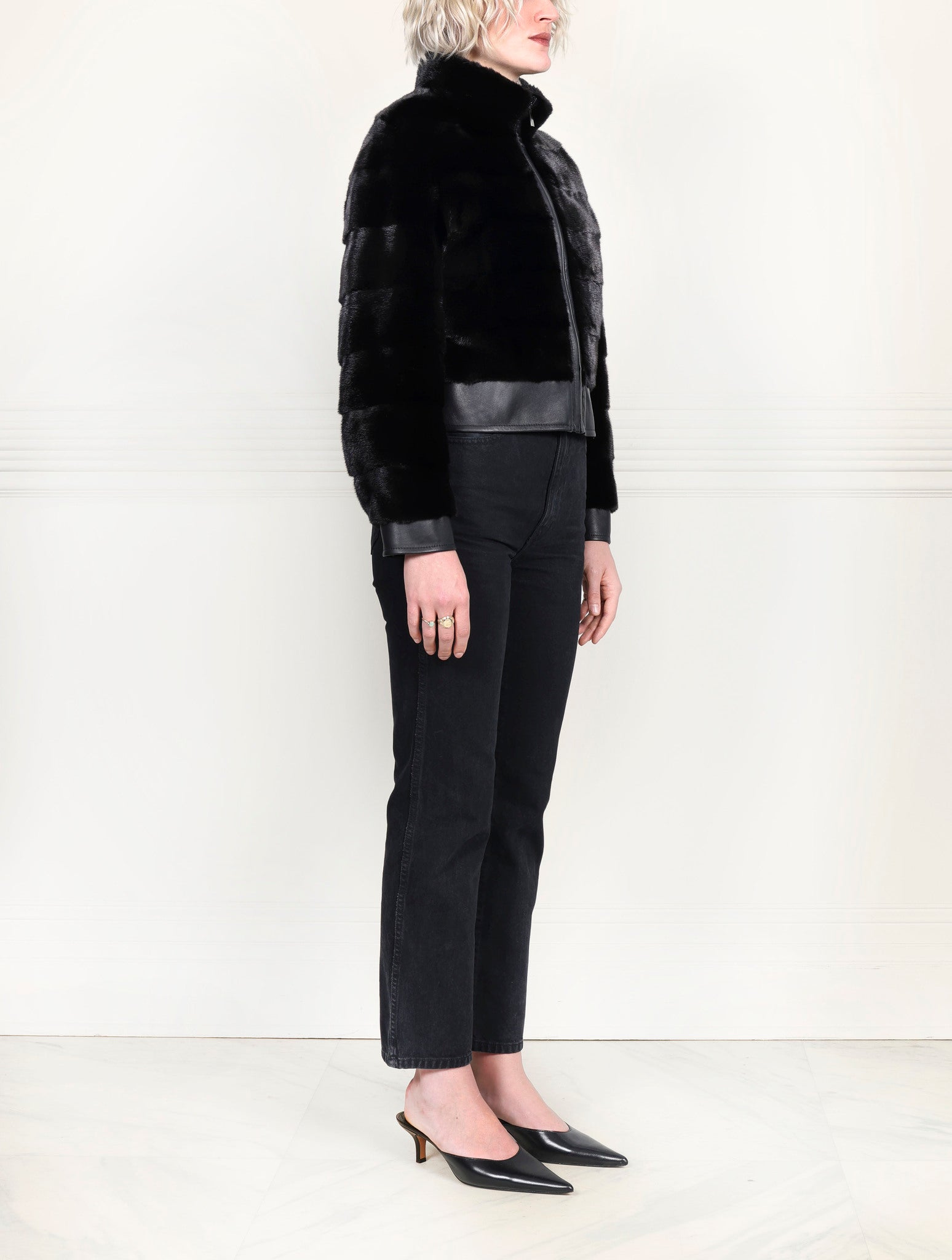 The Colette Mink Fur Jacket