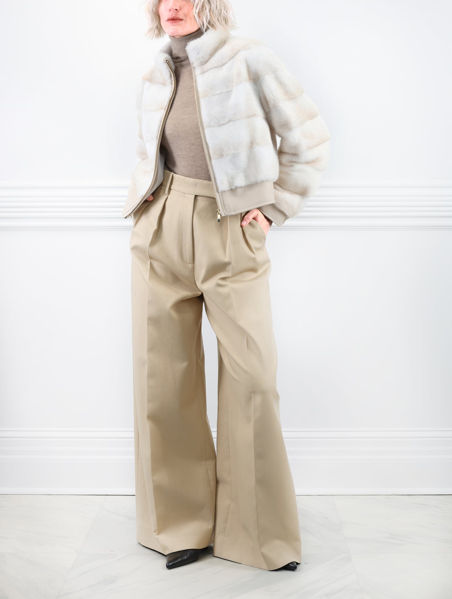 The Colette Mink Fur Jacket