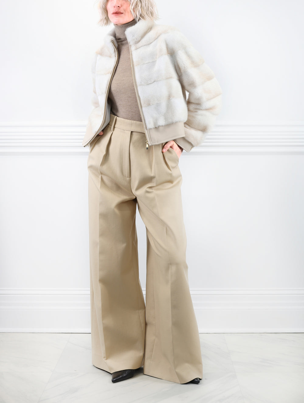 The Colette Mink Fur Jacket