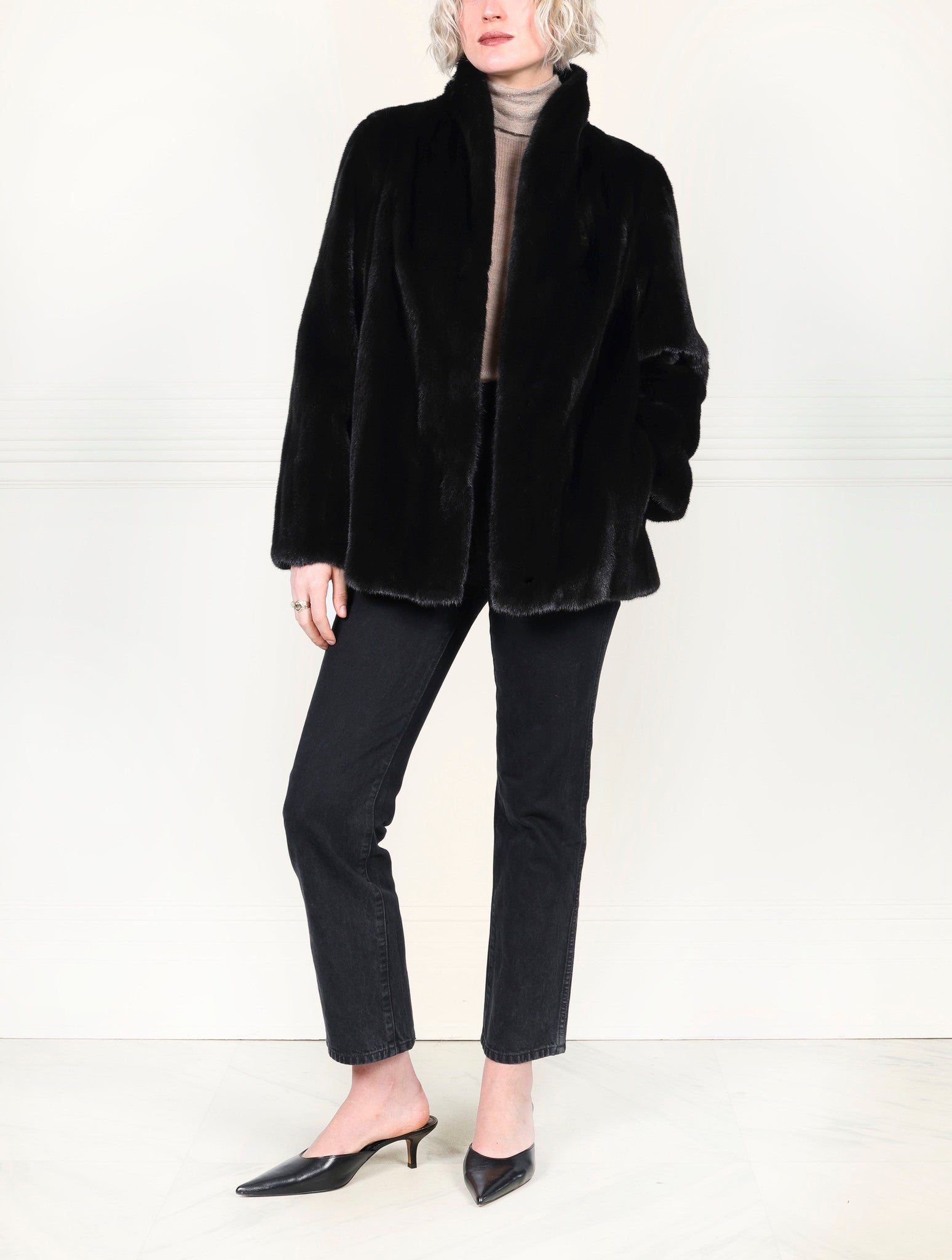 The Petra Mink Jacket
