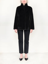 The Petra Mink Jacket