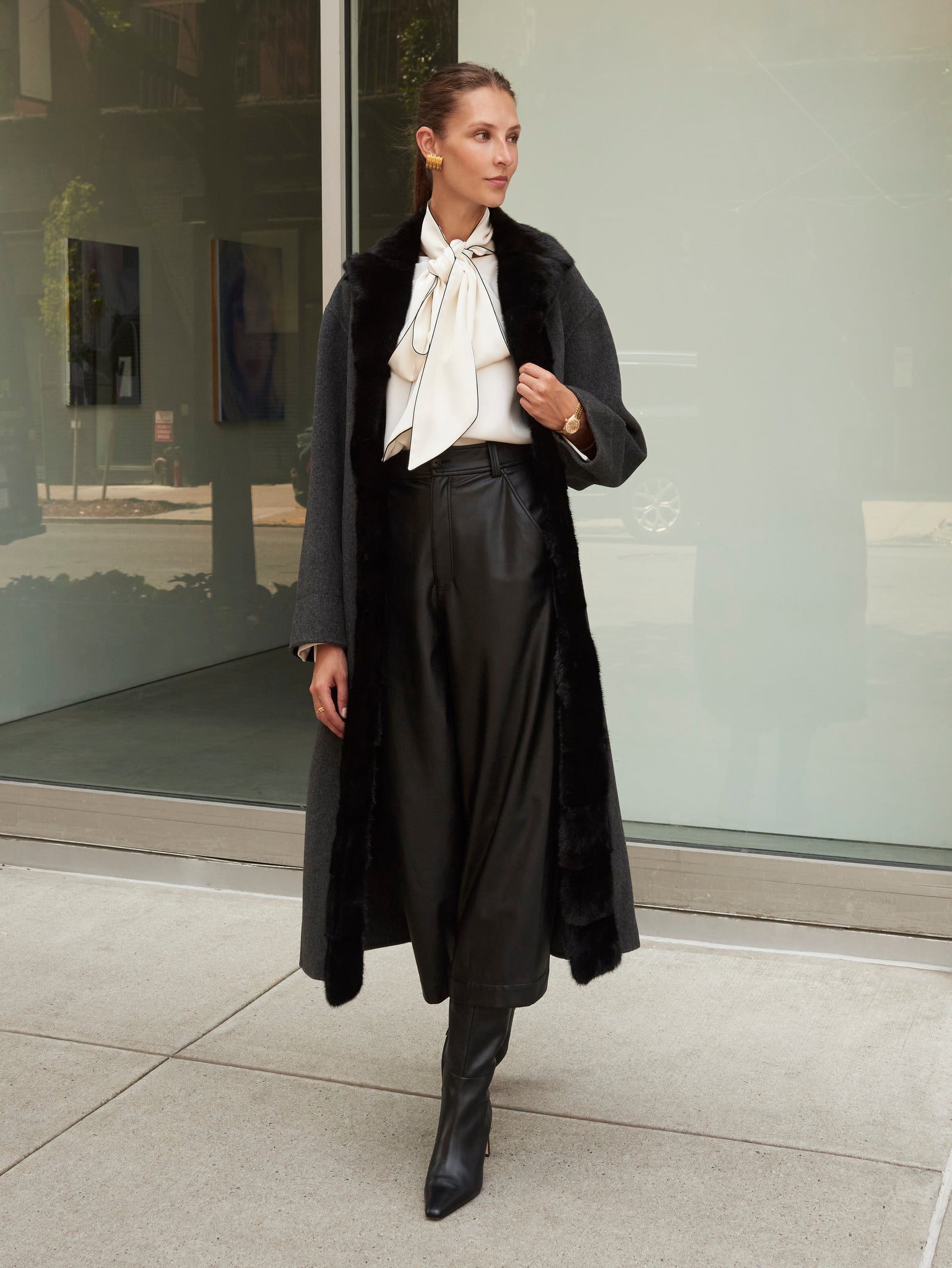 The Agnes Wool Cashmere Coat