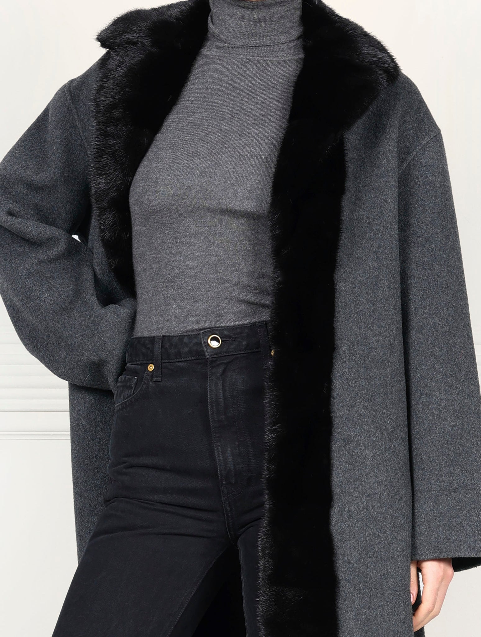 The Agnes Wool Cashmere Coat