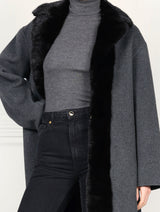 The Agnes Wool Cashmere Coat