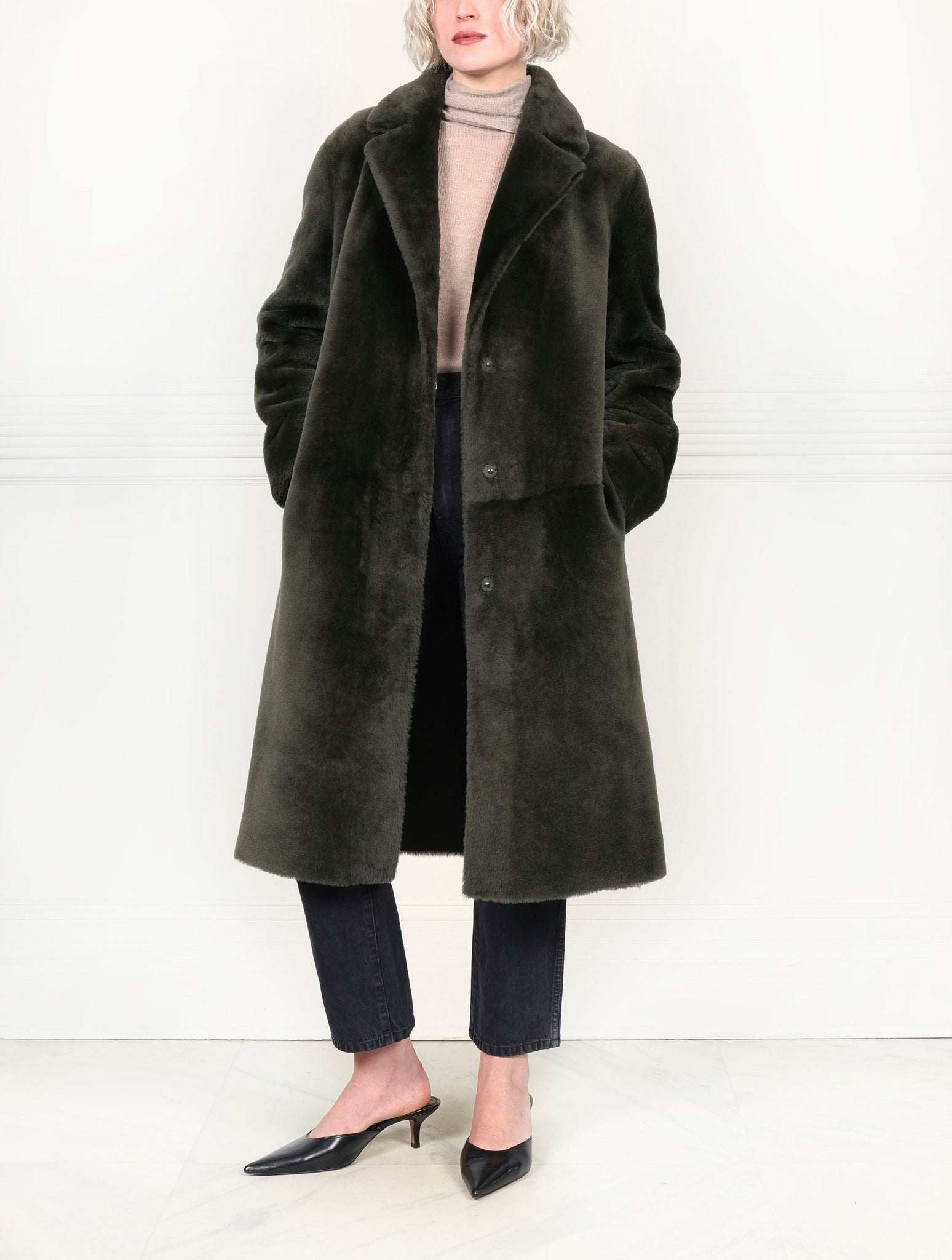 The Markella Shearling Coat