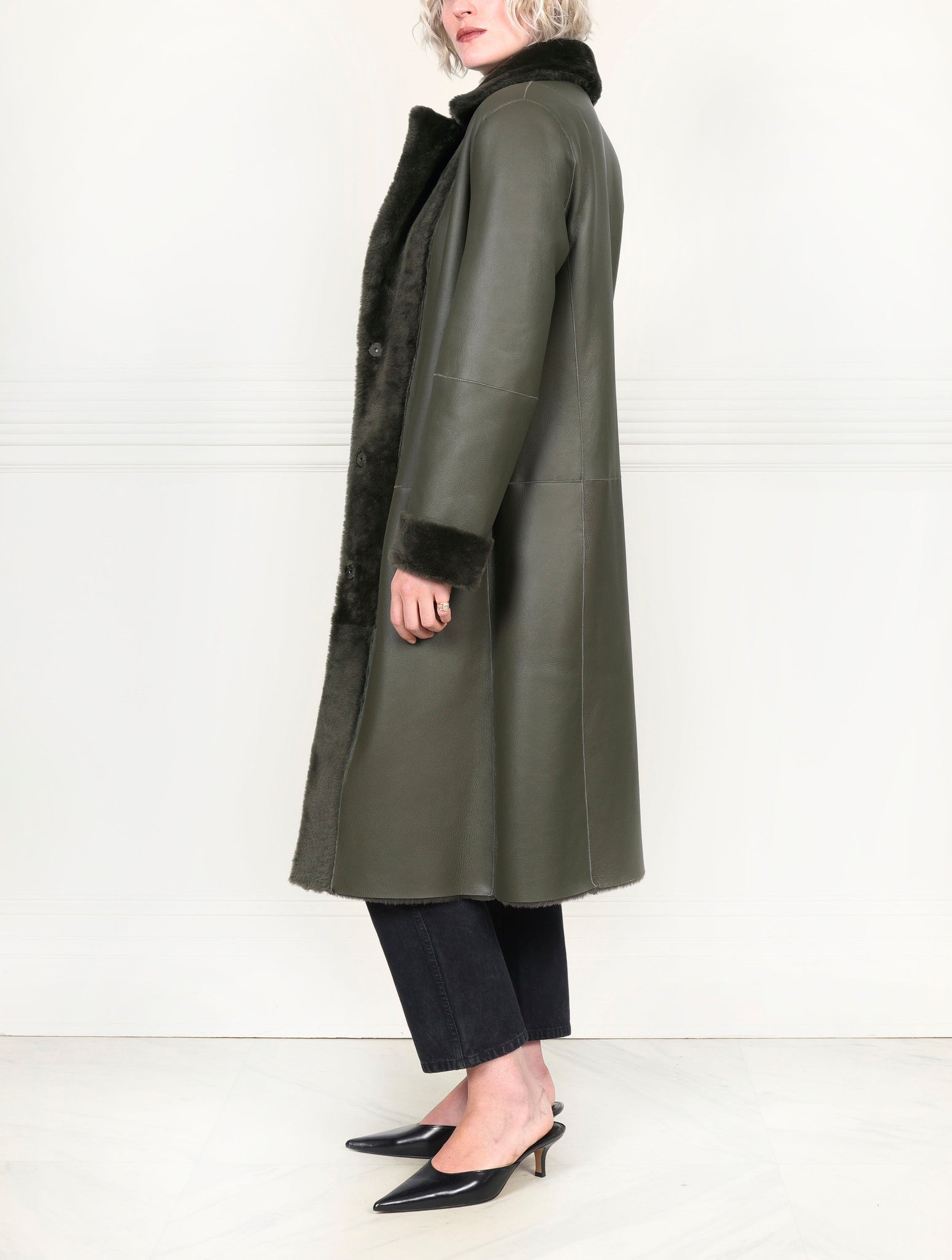 The Markella Shearling Coat