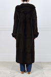 The Nico Plucked Mink Fur Coat