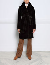 The Ariana Sheared Mink Fur Coat