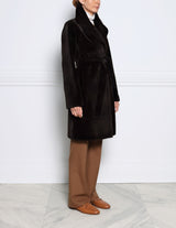 The Ariana Sheared Mink Fur Coat