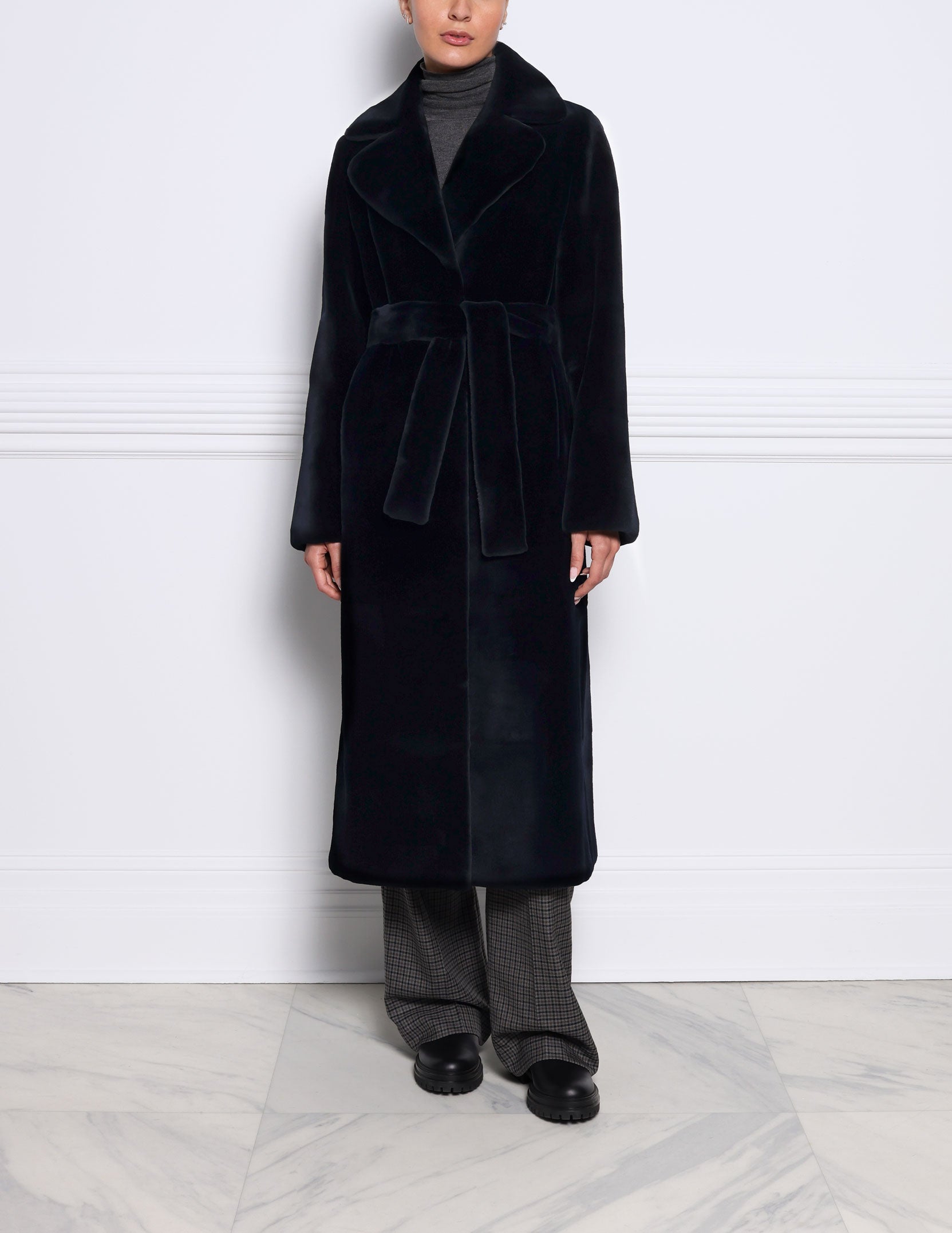 The Kira Sheared Mink Coat