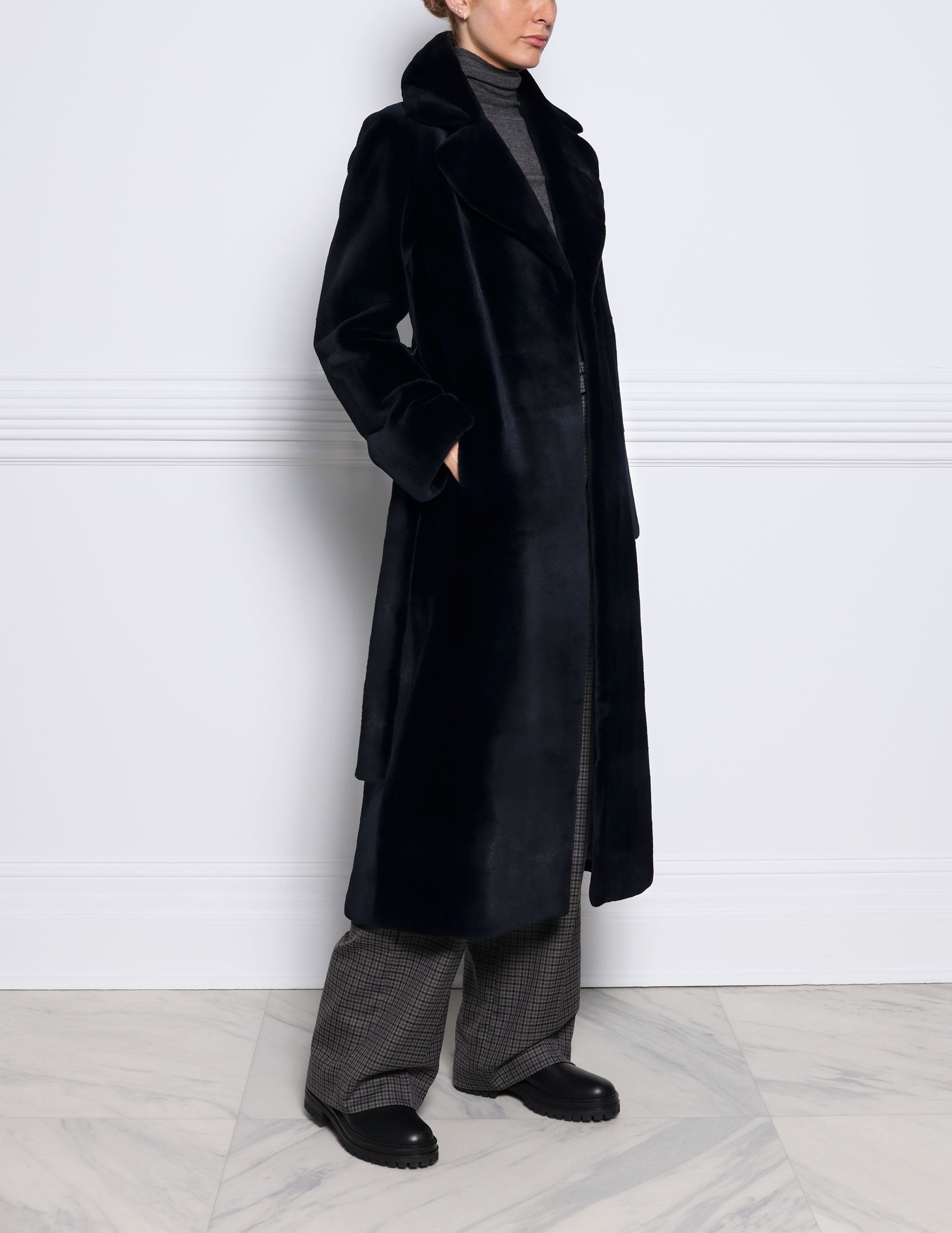 The Kira Sheared Mink Coat