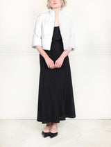 The Alora Jacket in White Ermine
