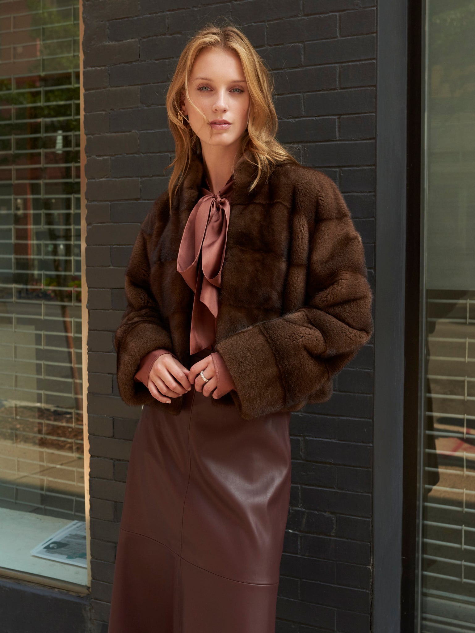 The Rachel Mink Fur Jacket