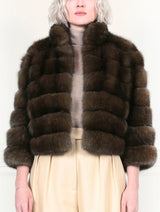 The Katherine Sable Fur Jacket