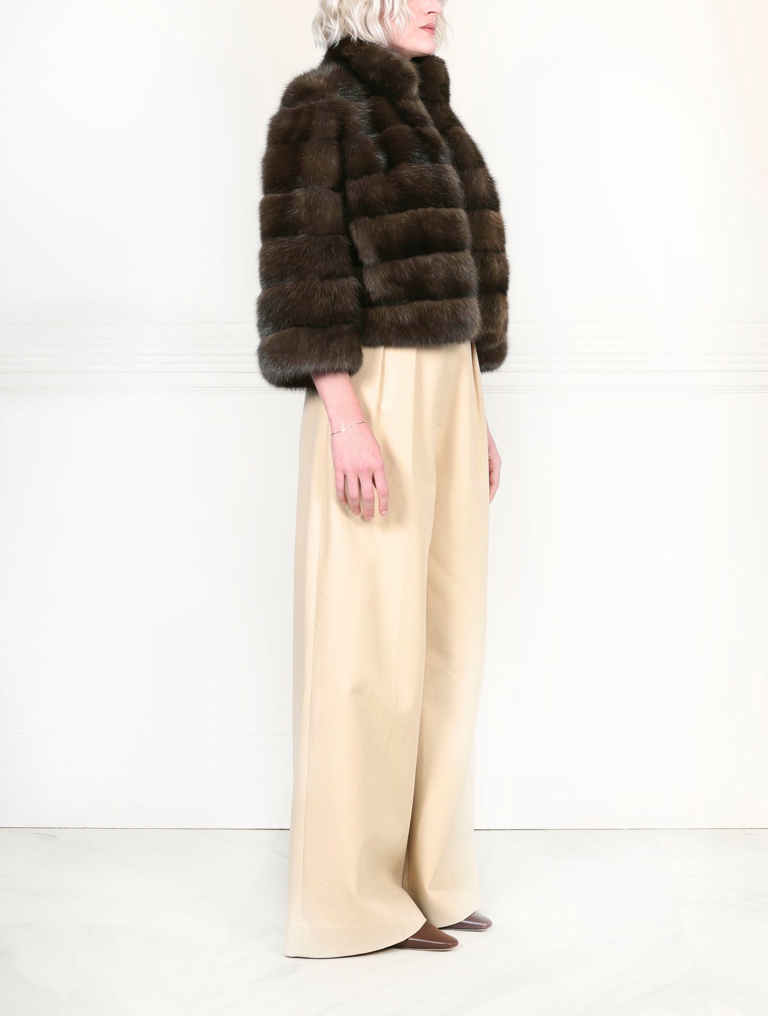 The Katherine Sable Fur Jacket