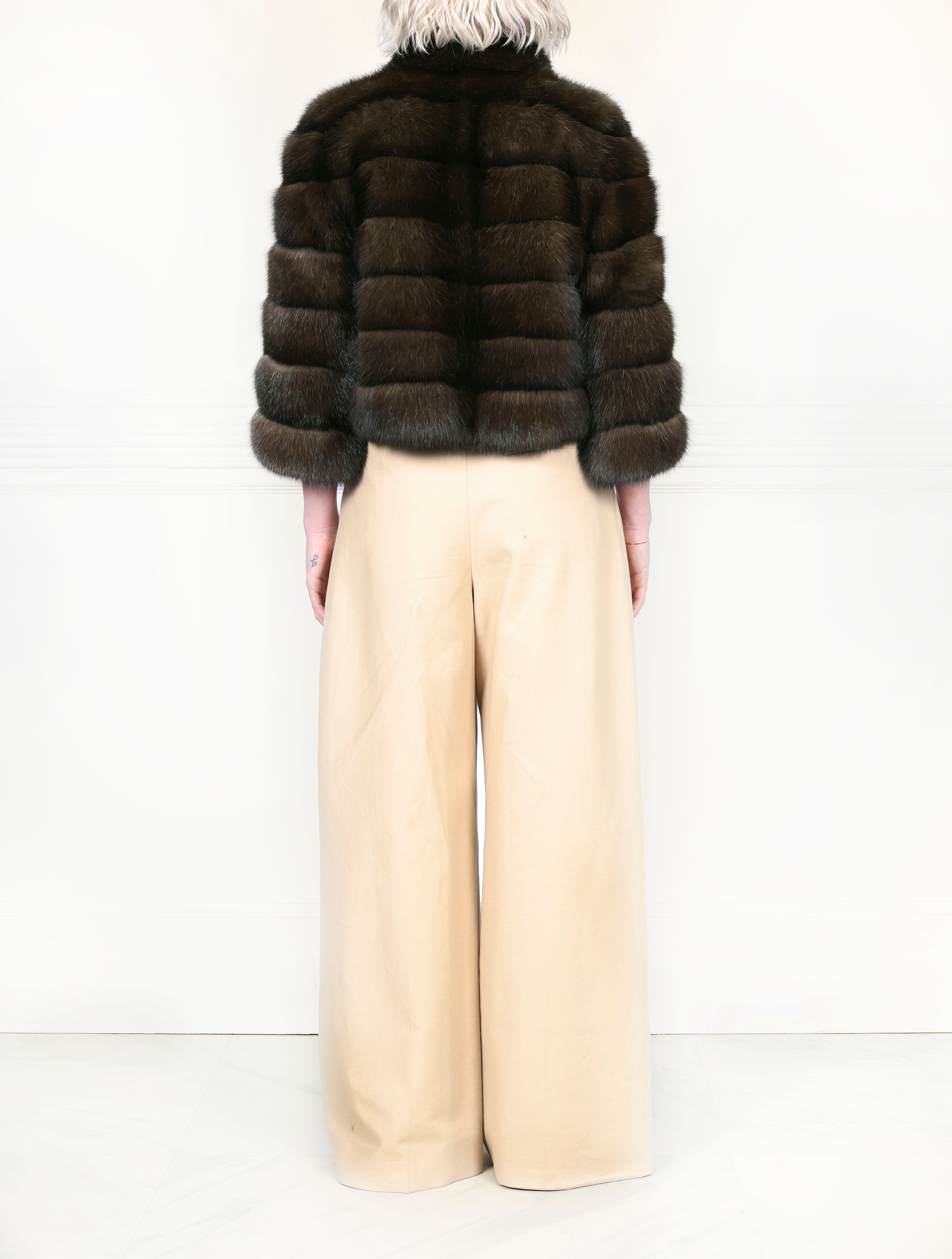 The Katherine Sable Fur Jacket