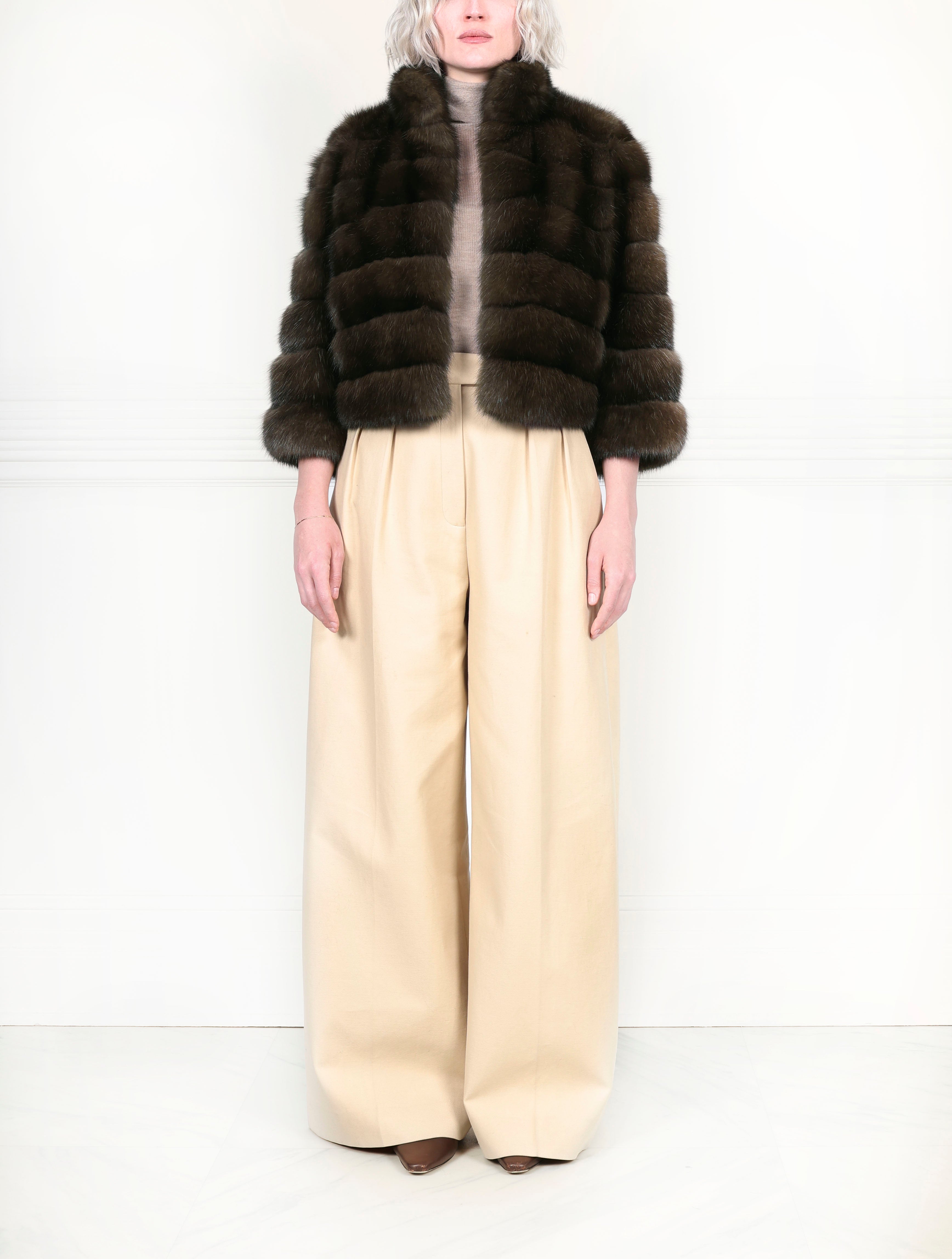 The Katherine Sable Fur Jacket