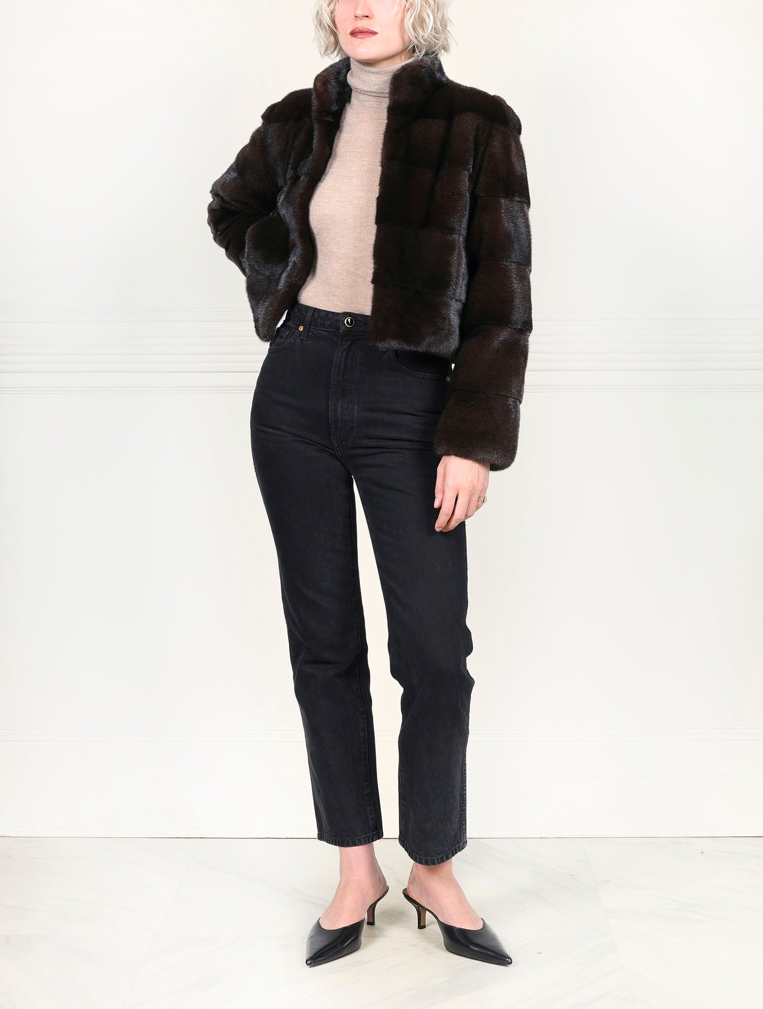 The Rachel Mink Fur Jacket