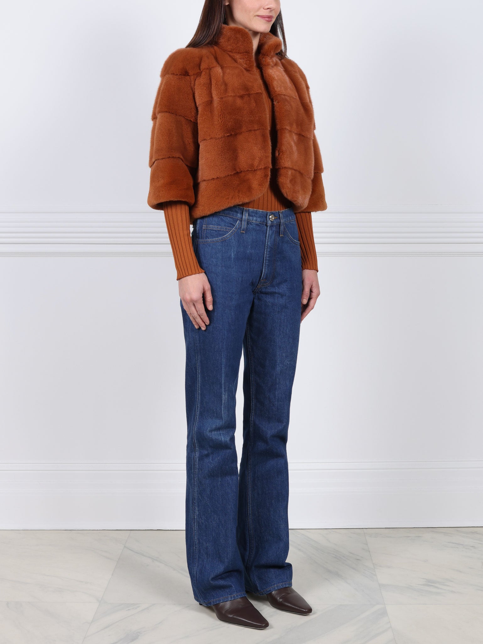 The Alora Mink Fur Jacket