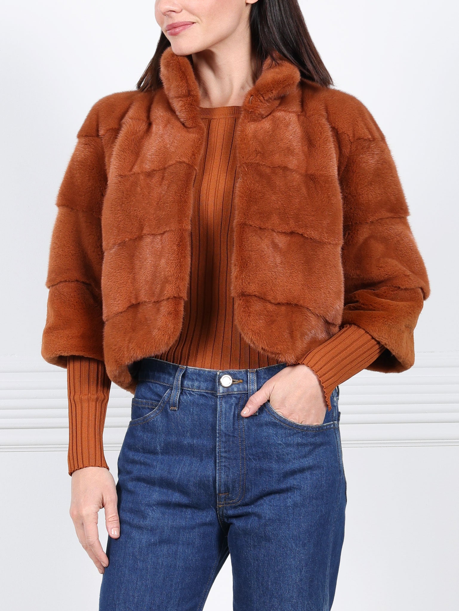The Alora Mink Fur Jacket