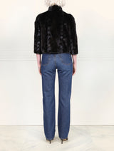 The Alora Upcycled Mink Fur Jacket