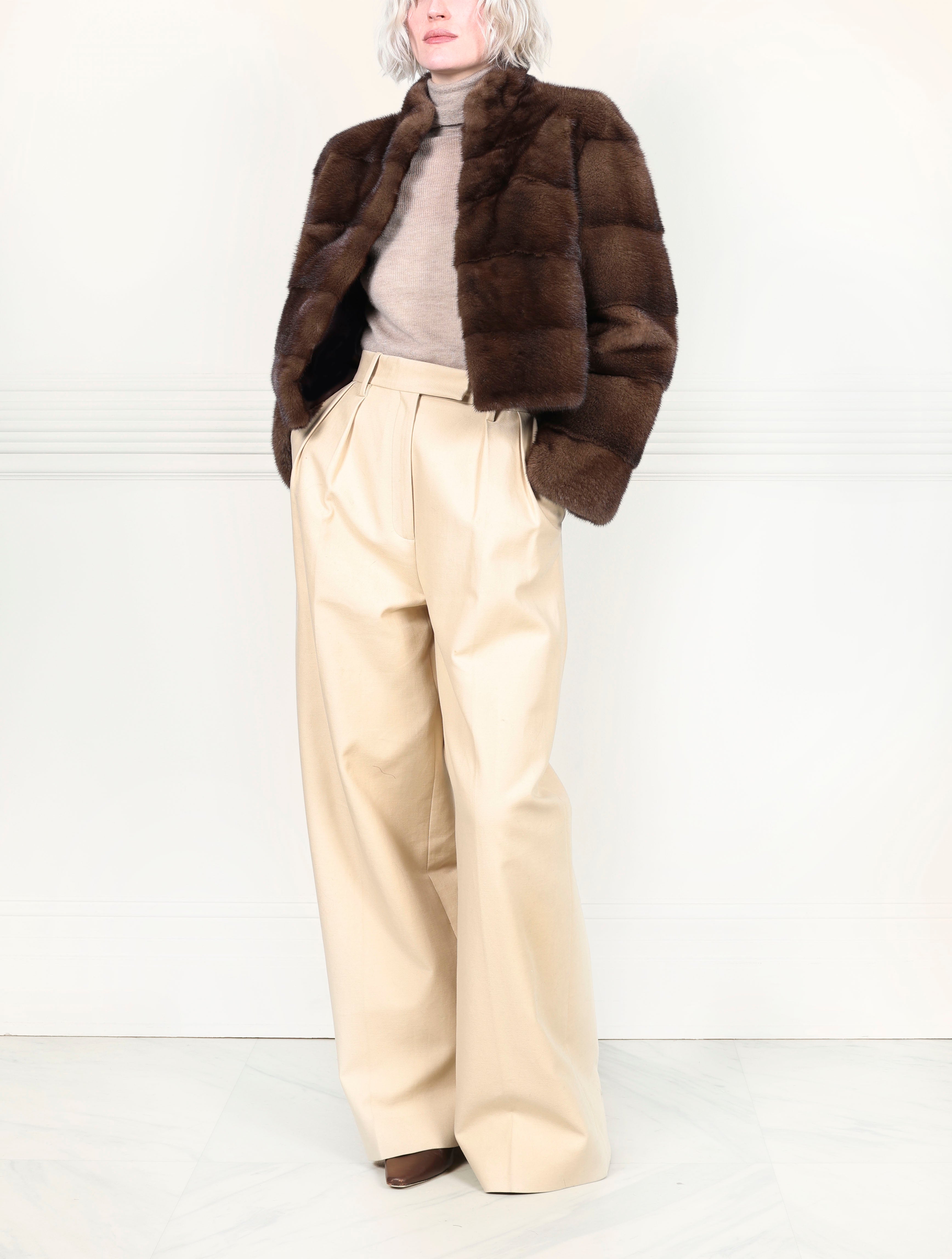 The Rachel Mink Fur Jacket