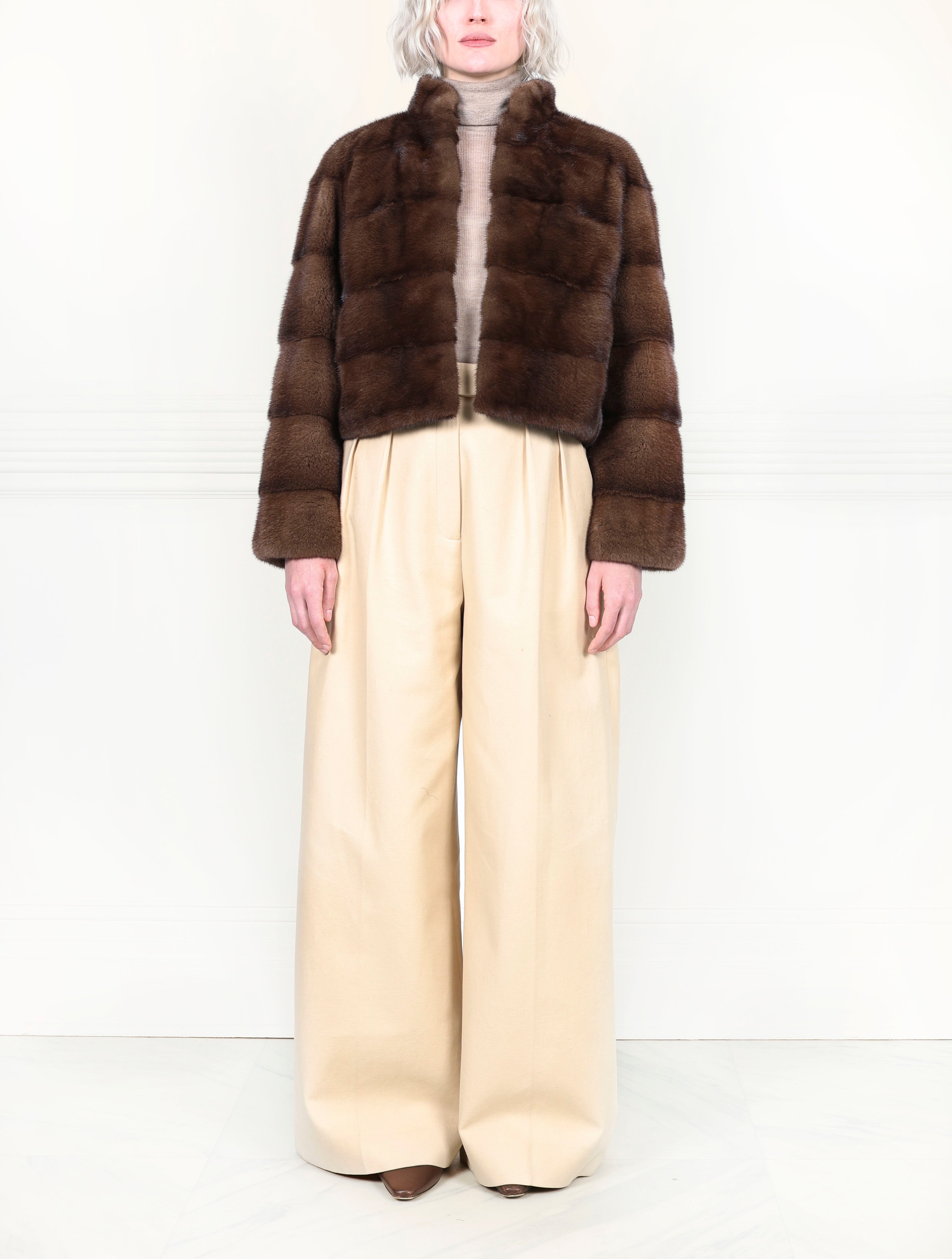 The Rachel Mink Fur Jacket