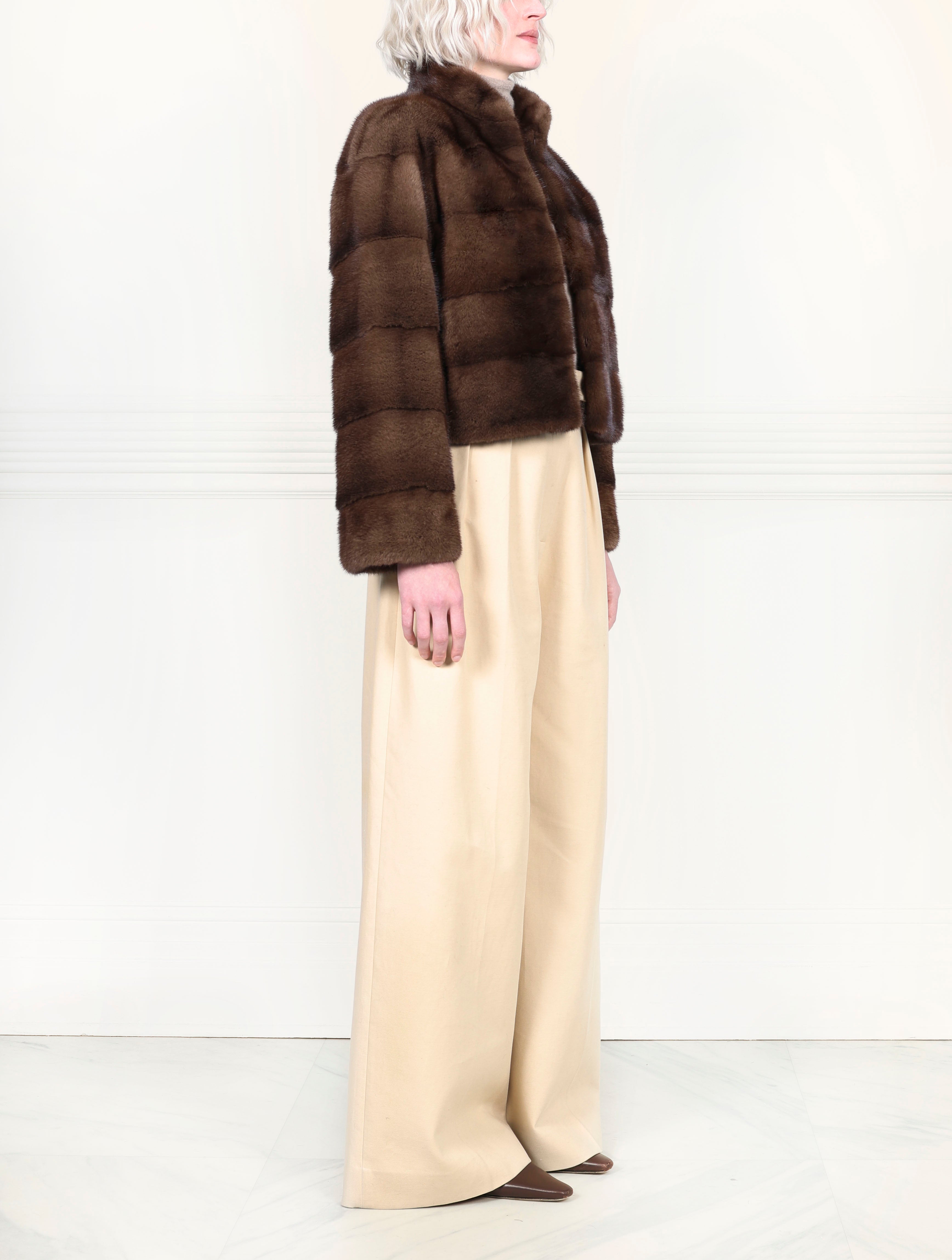 The Rachel Mink Fur Jacket