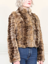 The Alora Upcycled Sable Jacket in Multiple Colors