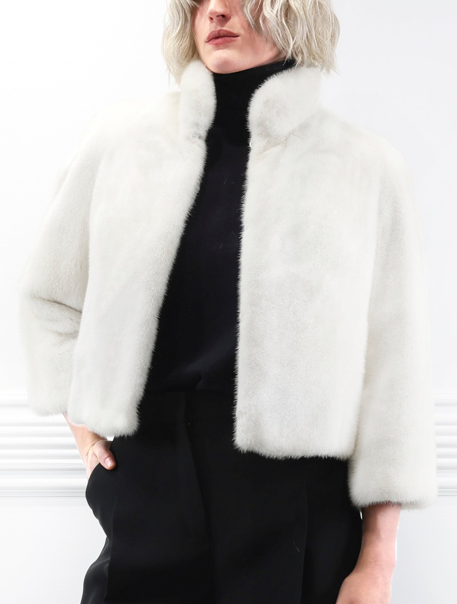 The Thea Mink Fur Jacket
