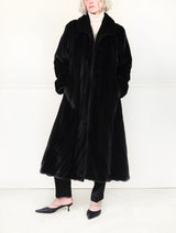 The Swirl Mink Fur Coat